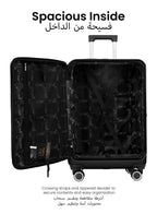 Orbitra Series 3 Pcs ABS Luggage Trolley Set  PARAJOHN UAE