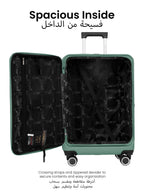 Orbitra Series 3 Pcs ABS Luggage Trolley Set  PARAJOHN UAE