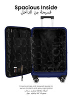 Orbitra Series 3 Pcs ABS Luggage Trolley Set  PARAJOHN UAE