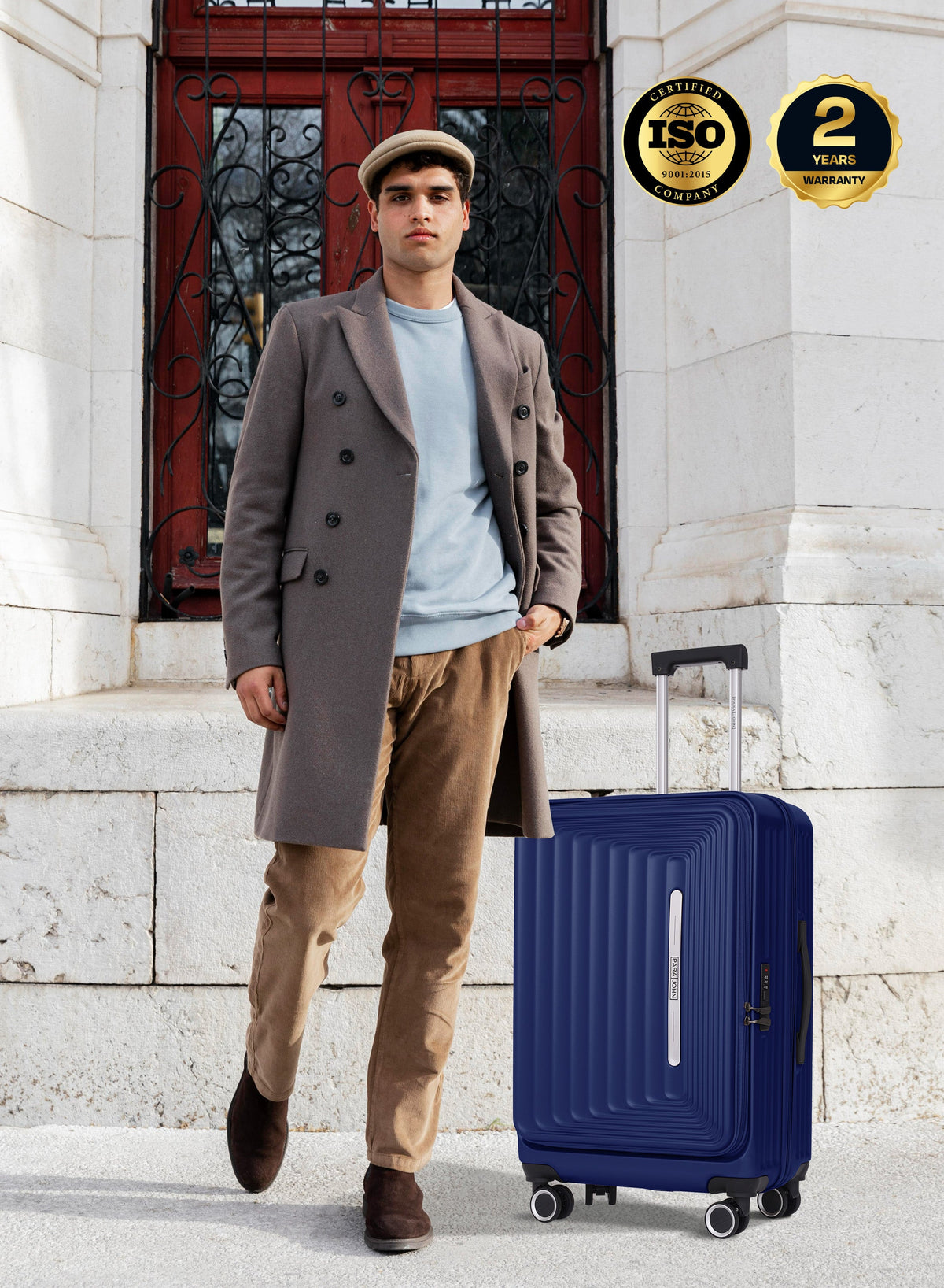 Orbitra Series 3 Pcs ABS Luggage Trolley Set  PARAJOHN UAE