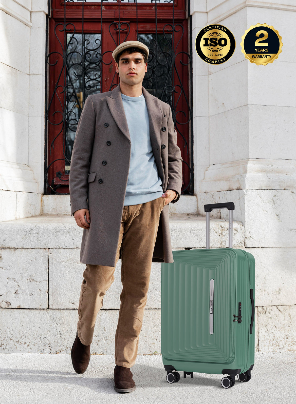 Orbitra Series 3 Pcs ABS Luggage Trolley Set  PARAJOHN UAE