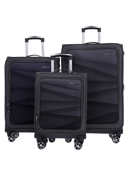 Shadow 3 Pieces Set 8 Wheels Soft Luggage