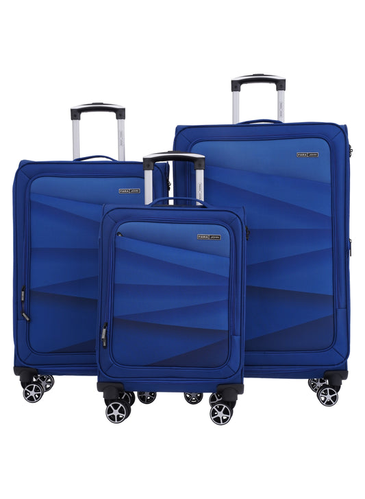 Shadow 3 Pieces Set 8 Wheels Soft Luggage