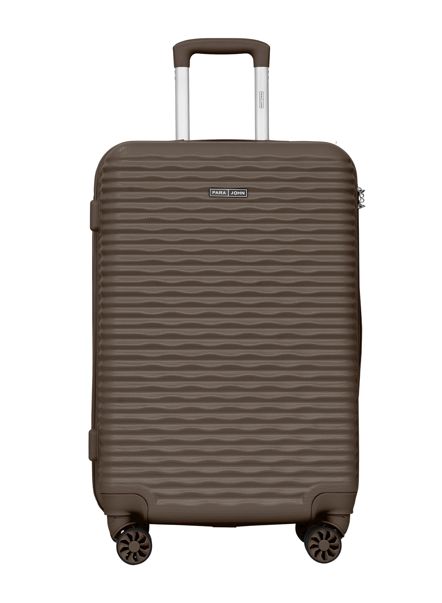 Parajohn Sandtrail Series 3 Piece Lightweight Luggage Set | Small 10KG, Medium 20KG & Large 30KG ABS 8 Wheels Luggage