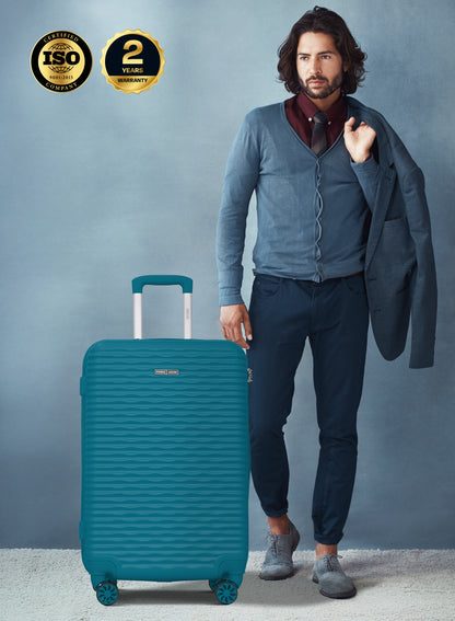 Parajohn Sandtrail Series 3 Piece Lightweight Luggage Set | Small 10KG, Medium 20KG & Large 30KG ABS 8 Wheels Luggage