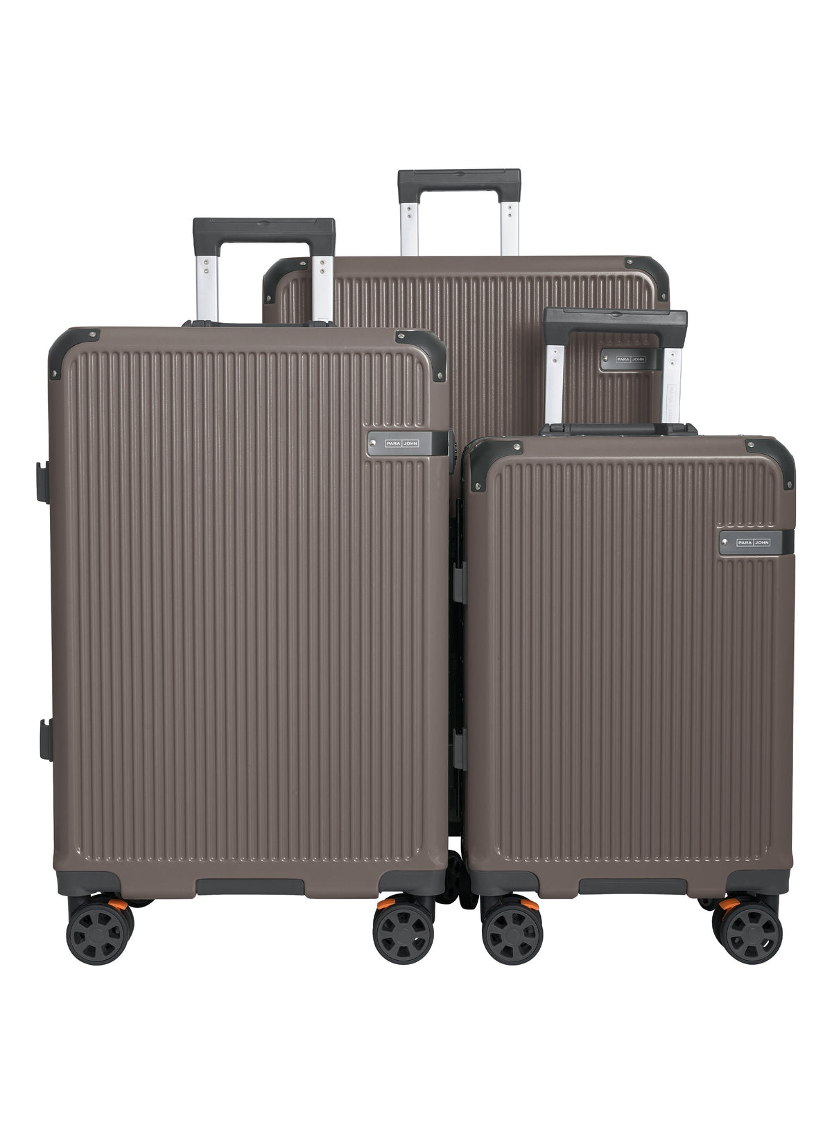 Parajohn BIFUSION - Zipperless Aluminium Frame Luggage Set of 3  PARAJOHN UAE