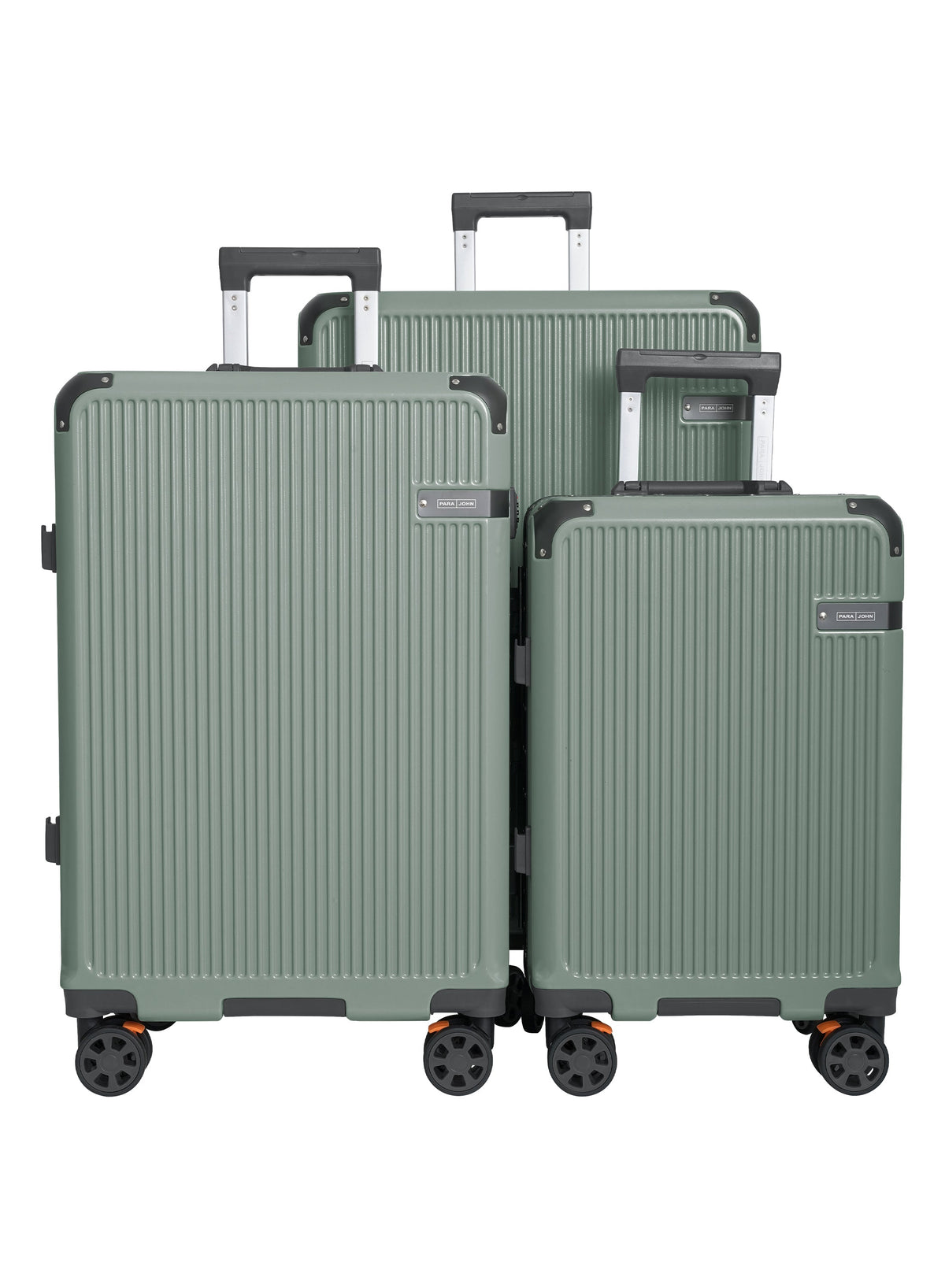 Parajohn BIFUSION - Zipperless Aluminium Frame Luggage Set of 3  PARAJOHN UAE