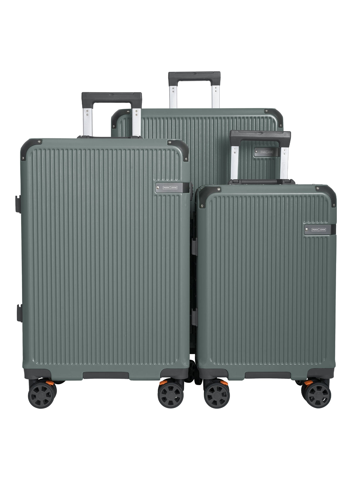 Parajohn BIFUSION - Zipperless Aluminium Frame Luggage Set of 3  PARAJOHN UAE
