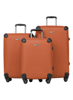 Parajohn 3-Piece Spinner Luggage Set — Durable PU Hard Shell | 20/24/28” Sizes  PARAJOHN UAE