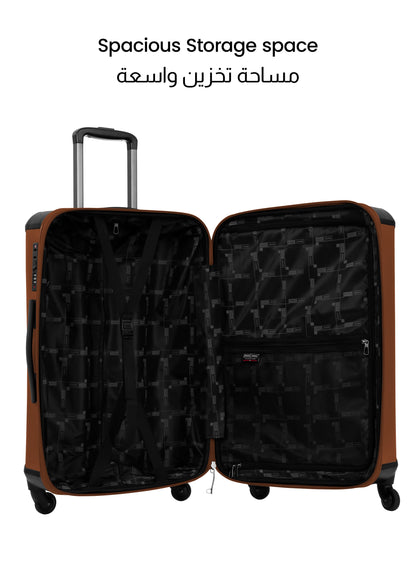 Parajohn 3-Piece Spinner Luggage Set — Durable PU Hard Shell | 20/24/28” Sizes  PARAJOHN UAE