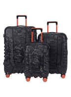 Parajohn EmberTrail ABS Set of 3 Luggage | Lightweight Small 10KG, Medium 20KG & Large 30KG 8 Wheels Trolley Hardsided Travel Suitcase  PARAJOHN UAE