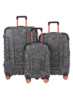 Parajohn EmberTrail ABS Set of 3 Luggage | Lightweight Small 10KG, Medium 20KG & Large 30KG 8 Wheels Trolley Hardsided Travel Suitcase  PARAJOHN UAE