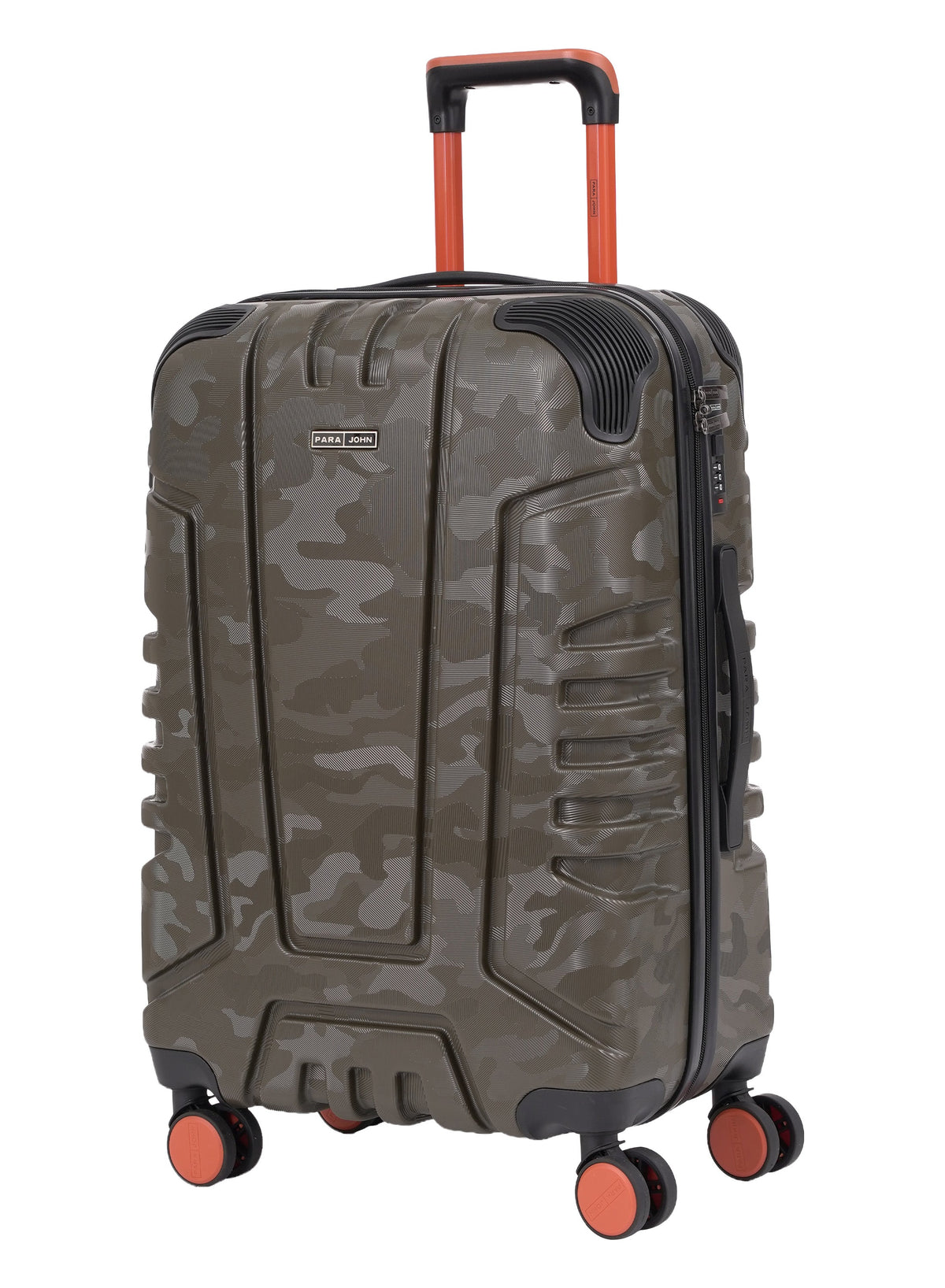 Parajohn EmberTrail ABS Set of 3 Luggage | Lightweight Small 10KG, Medium 20KG & Large 30KG 8 Wheels Trolley Hardsided Travel Suitcase  PARAJOHN UAE