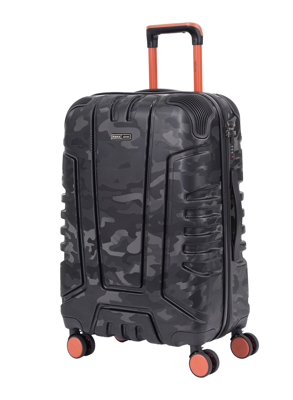 Parajohn EmberTrail ABS Set of 3 Luggage | Lightweight Small 10KG, Medium 20KG & Large 30KG 8 Wheels Trolley Hardsided Travel Suitcase  PARAJOHN UAE