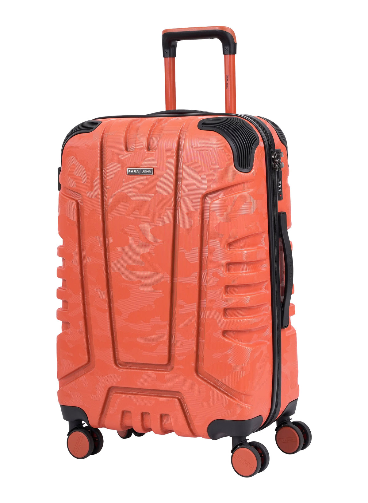 Parajohn EmberTrail ABS Set of 3 Luggage | Lightweight Small 10KG, Medium 20KG & Large 30KG 8 Wheels Trolley Hardsided Travel Suitcase  PARAJOHN UAE