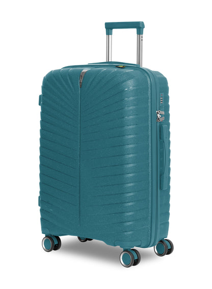 Parajohn Skyridge 3-Piece Anti Theft PP Luggage Set Lightweight Small 10KG, Medium 20KG & Large 30KG ABS 8 Wheels Trolley Hardsided Travel Suitcase  PARAJOHN UAE