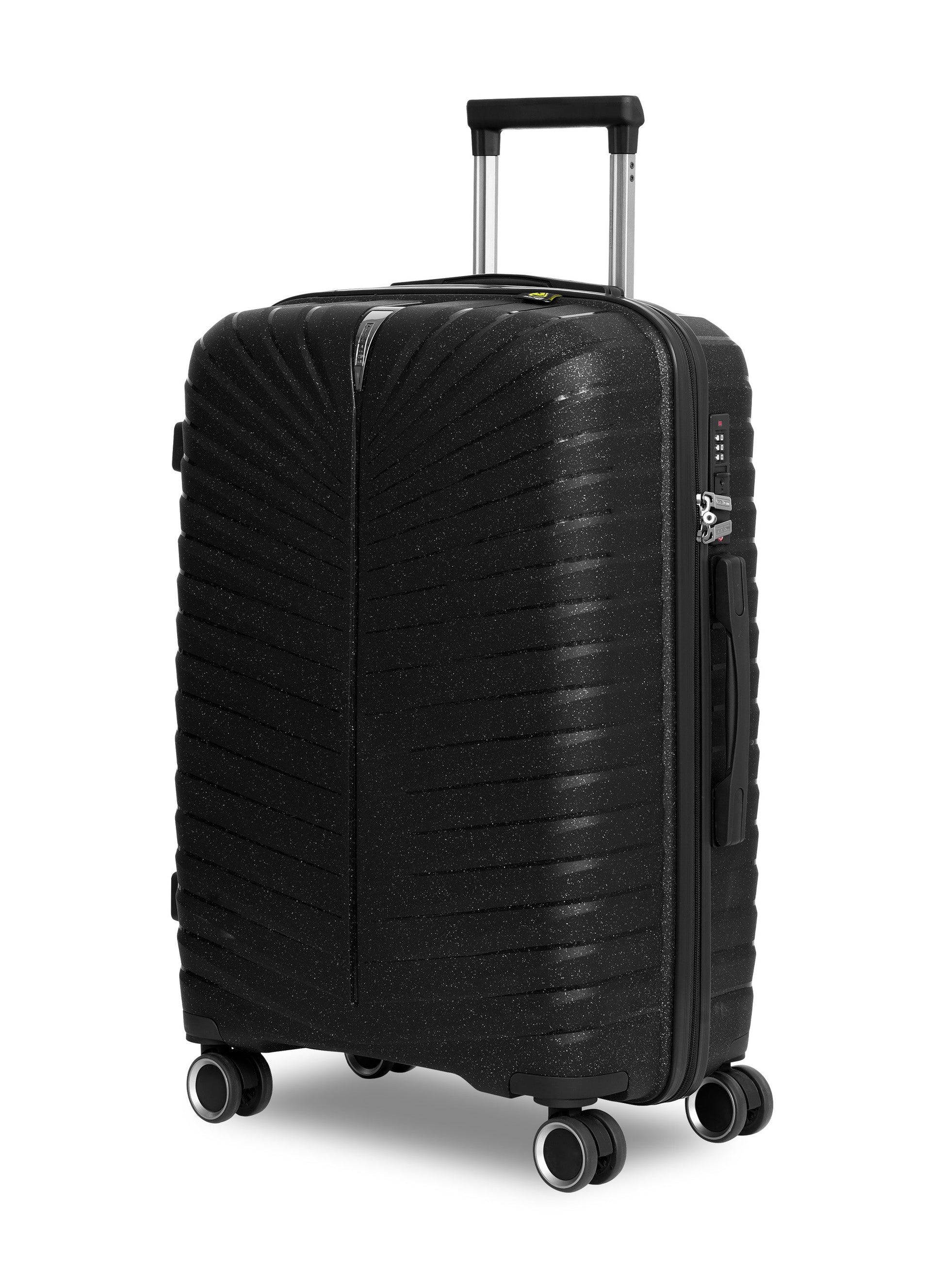 Parajohn Skyridge 3-Piece Anti Theft PP Luggage Set Lightweight Small 10KG, Medium 20KG & Large 30KG ABS 8 Wheels Trolley Hardsided Travel Suitcase  PARAJOHN UAE