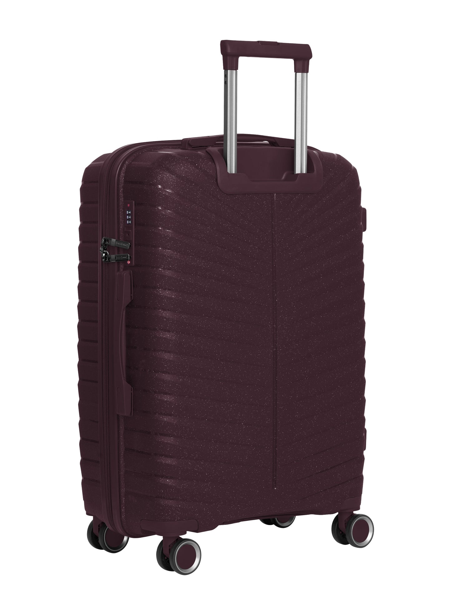 Parajohn Skyridge 3-Piece Anti Theft PP Luggage Set Lightweight Small 10KG, Medium 20KG & Large 30KG ABS 8 Wheels Trolley Hardsided Travel Suitcase  PARAJOHN UAE