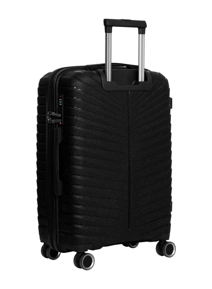 Parajohn Skyridge 3-Piece Anti Theft PP Luggage Set Lightweight Small 10KG, Medium 20KG & Large 30KG ABS 8 Wheels Trolley Hardsided Travel Suitcase  PARAJOHN UAE