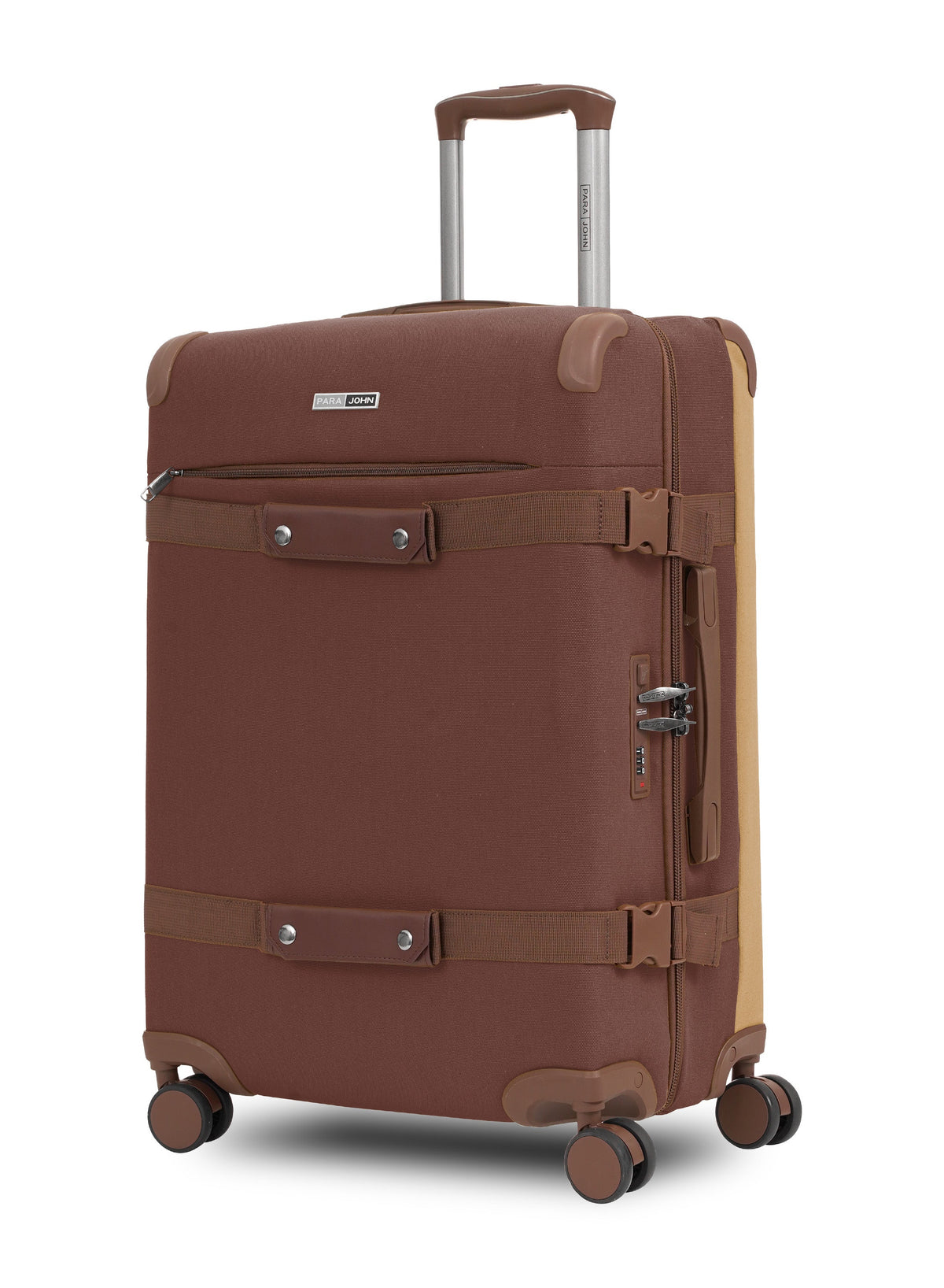 Parajohn Retro 3-Piece Luggage Set | Vintage Style, ABS  PARAJOHN UAE