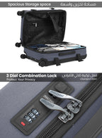 Parajohn Retro 3-Piece Luggage Set | Vintage Style, ABS  PARAJOHN UAE