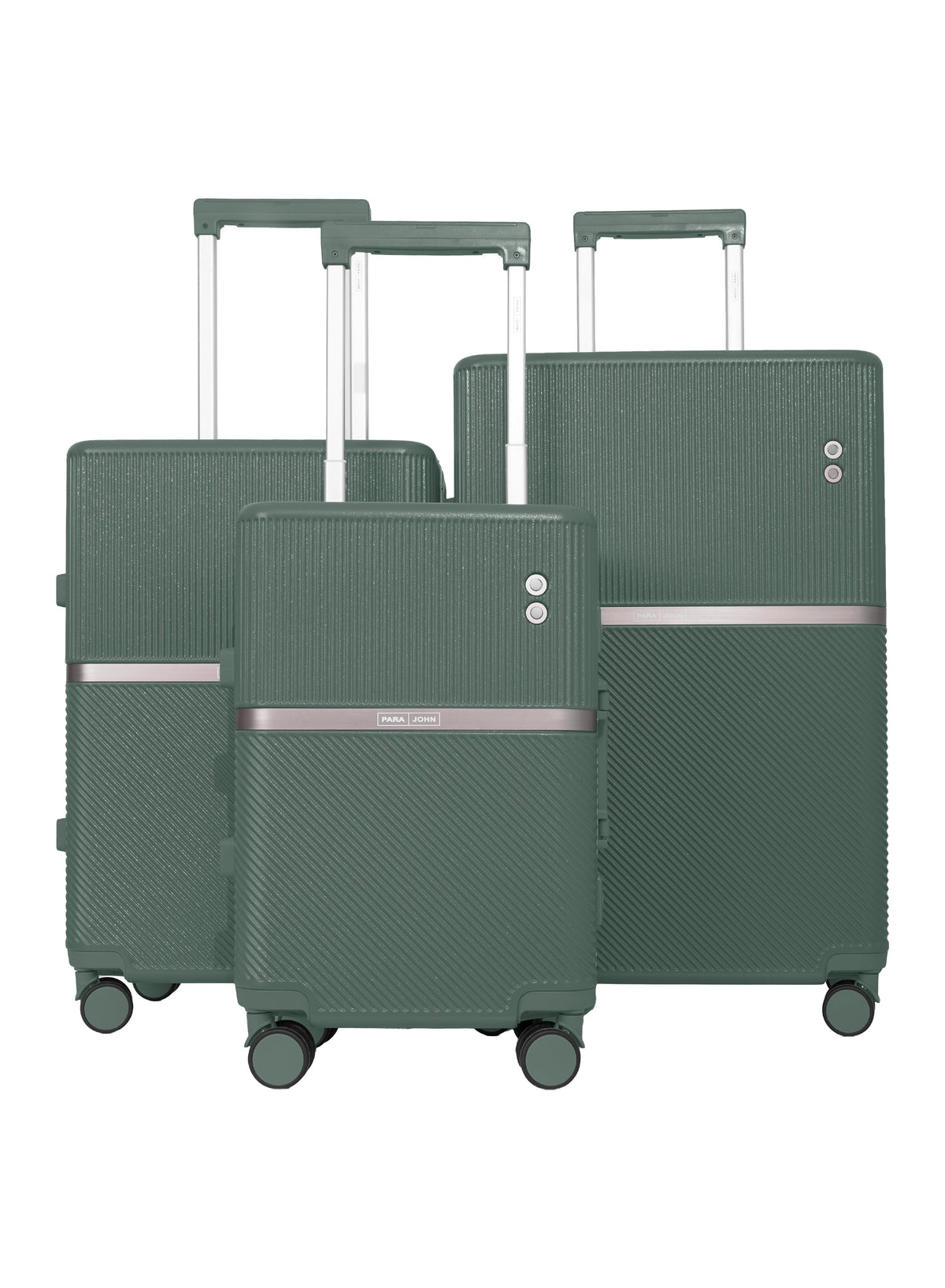 Parajohn PRIMEVAULT - Zipperless PC Luggage Set of 3  PARAJOHN UAE