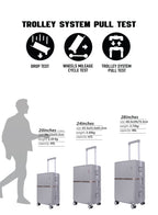 Parajohn PRIMEVAULT - Zipperless PC Luggage Set of 3  PARAJOHN UAE