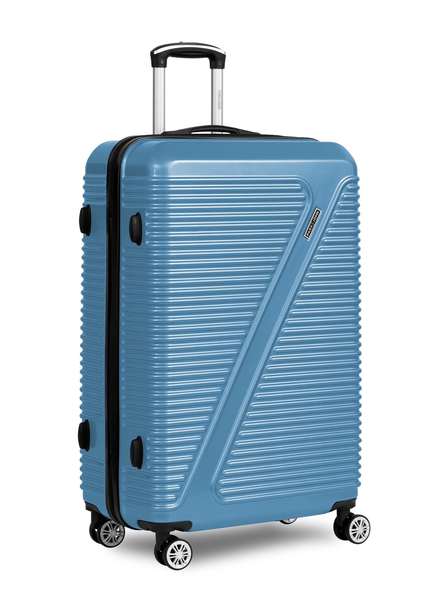 Parajohn Aeris 3-Piece Set ABS+PC Luggage Set Lightweight Small 10KG, Medium 20KG & Large 30KG 8 Wheels Trolley Hardsided Travel Suitcase