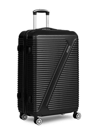 Parajohn Aeris 3-Piece Set ABS+PC Luggage Set Lightweight Small 10KG, Medium 20KG & Large 30KG 8 Wheels Trolley Hardsided Travel Suitcase