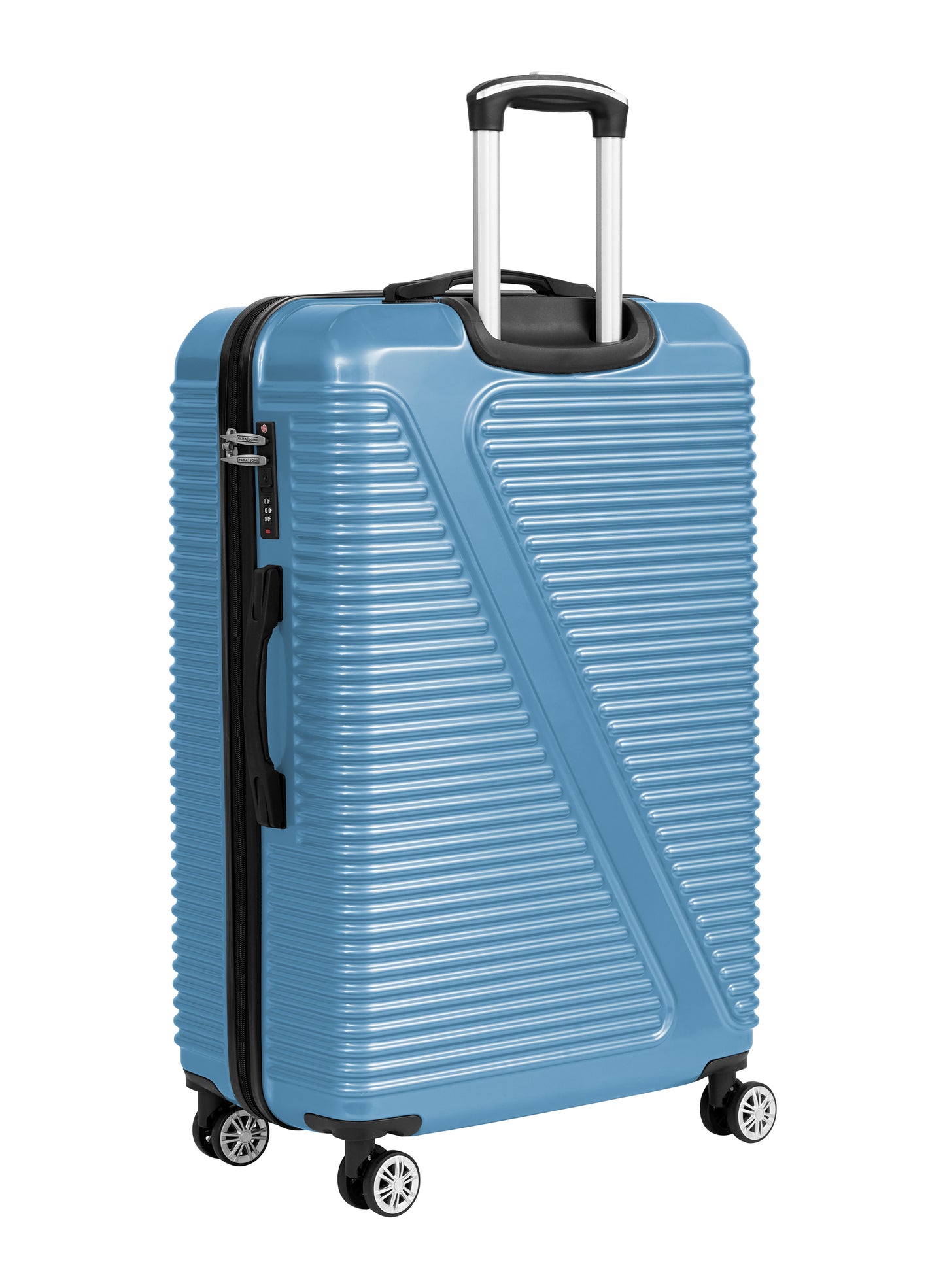 Parajohn Aeris 3-Piece Set ABS+PC Luggage Set Lightweight Small 10KG, Medium 20KG & Large 30KG 8 Wheels Trolley Hardsided Travel Suitcase