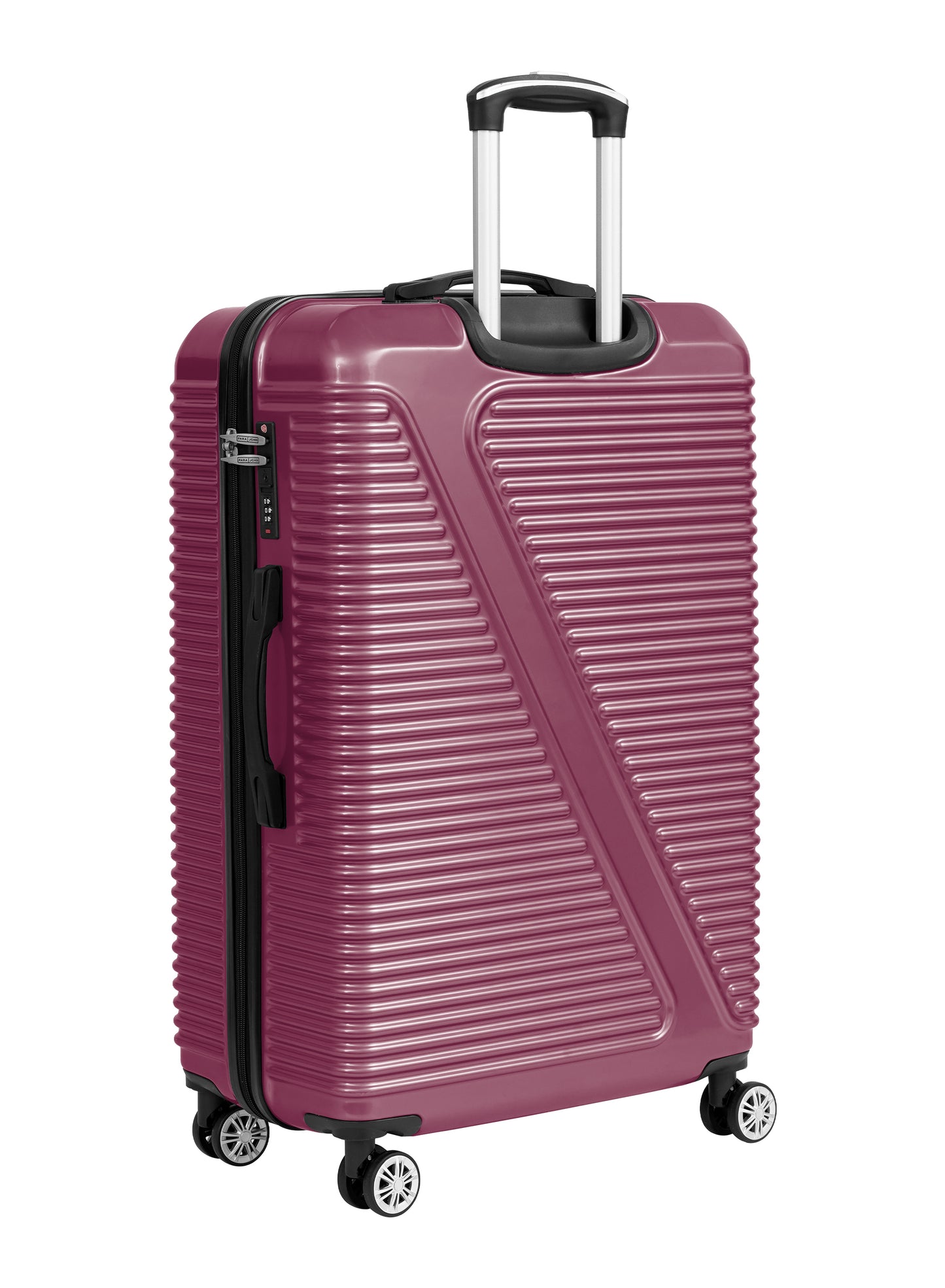 Parajohn Aeris 3-Piece Set ABS+PC Luggage Set Lightweight Small 10KG, Medium 20KG & Large 30KG 8 Wheels Trolley Hardsided Travel Suitcase