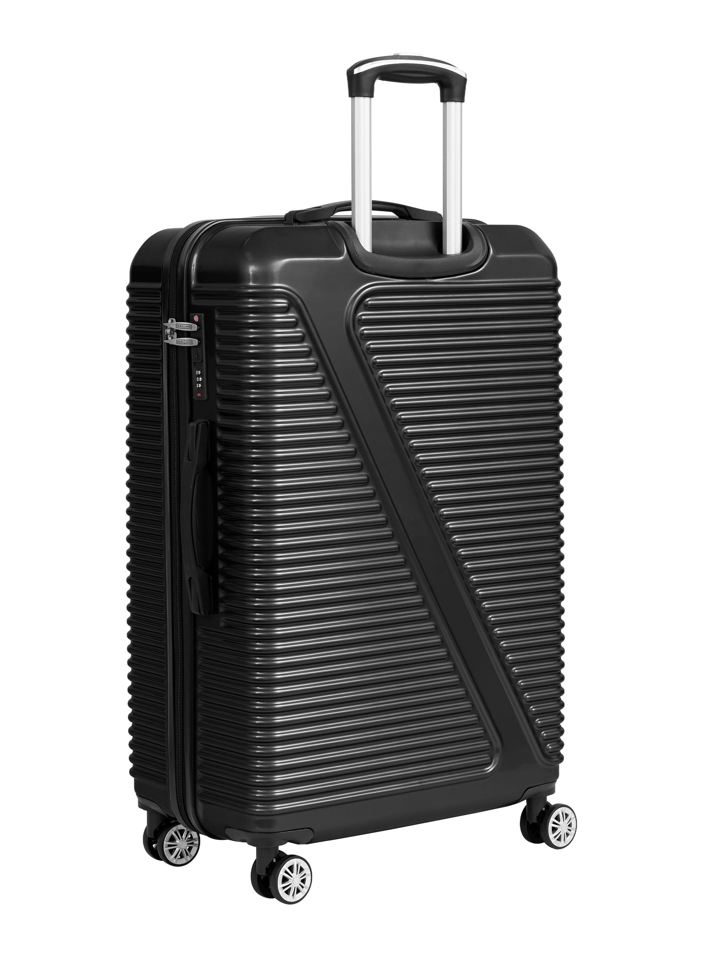 Parajohn Aeris 3-Piece Set ABS+PC Luggage Set Lightweight Small 10KG, Medium 20KG & Large 30KG 8 Wheels Trolley Hardsided Travel Suitcase