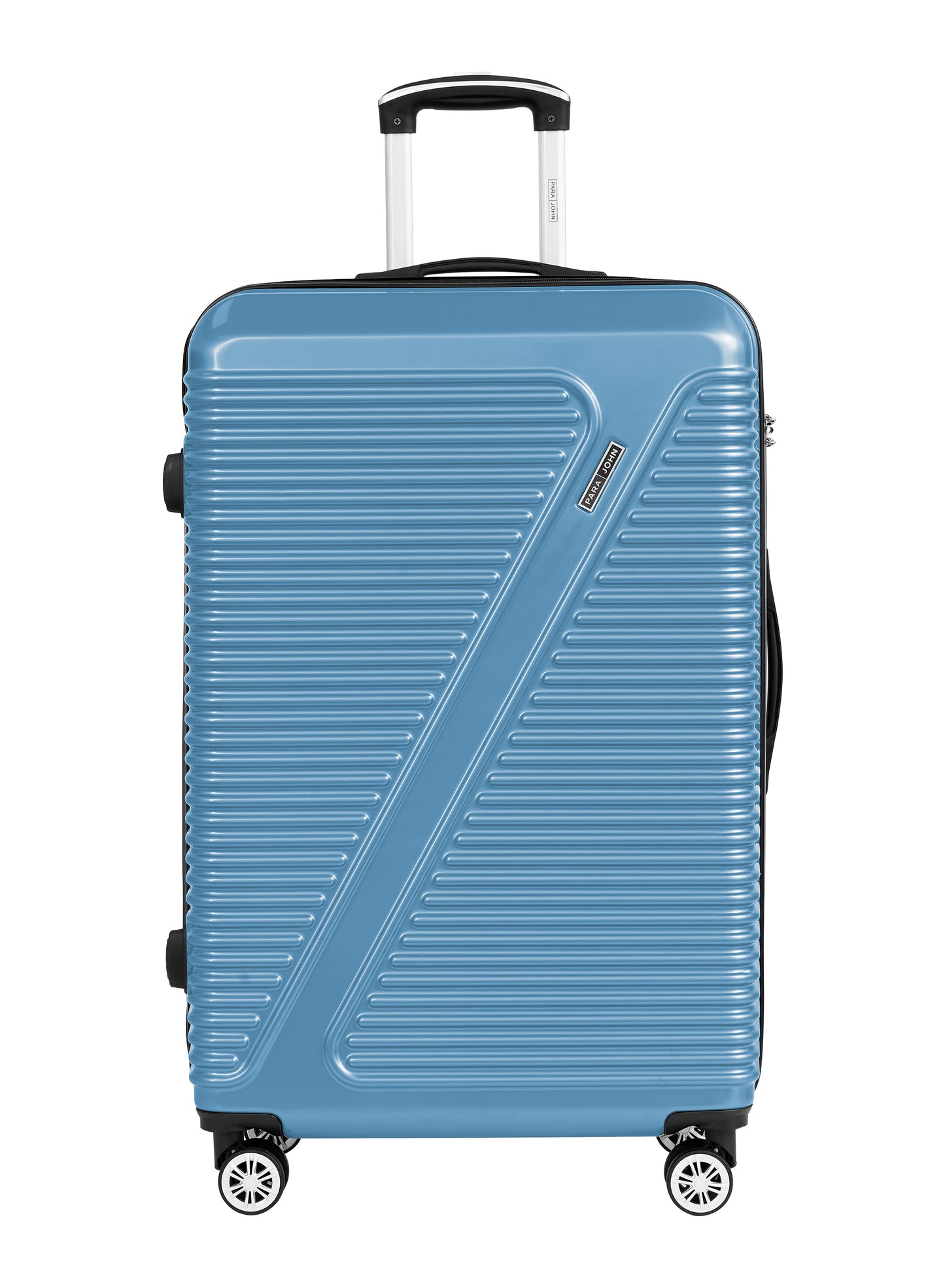 Parajohn Aeris 3-Piece Set ABS+PC Luggage Set Lightweight Small 10KG, Medium 20KG & Large 30KG 8 Wheels Trolley Hardsided Travel Suitcase