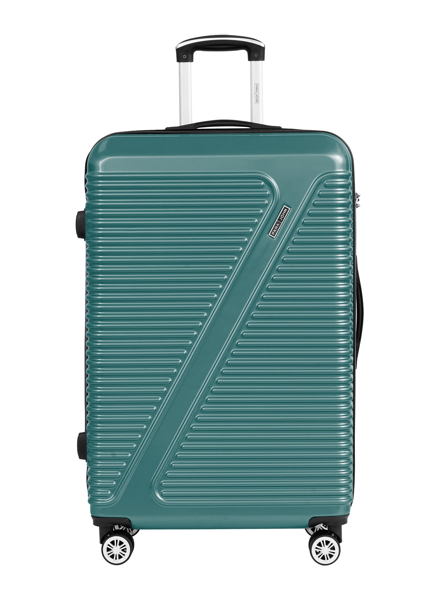 Parajohn Aeris 3-Piece Set ABS+PC Luggage Set Lightweight Small 10KG, Medium 20KG & Large 30KG 8 Wheels Trolley Hardsided Travel Suitcase