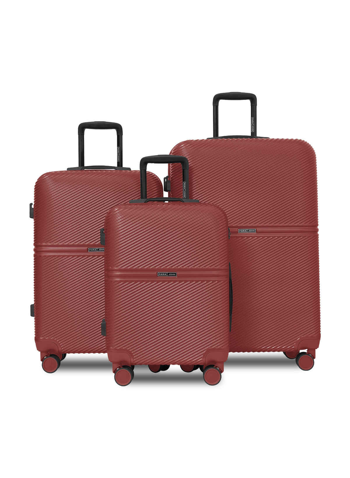 Parajohn STRATO - 8-Wheel PC Luggage Set of 3  PARAJOHN UAE