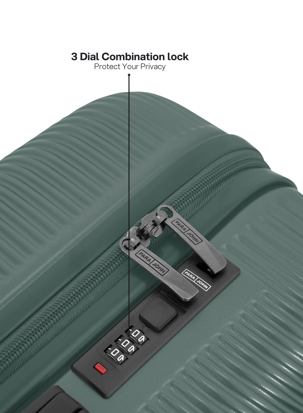 Parajohn STRATO - 8-Wheel PC Luggage Set of 3  PARAJOHN UAE