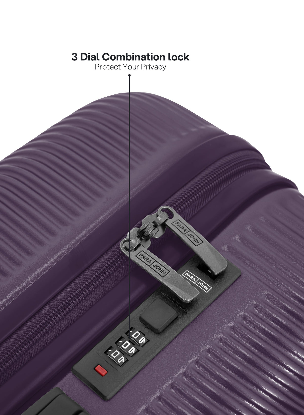 Parajohn STRATO - 8-Wheel PC Luggage Set of 3  PARAJOHN UAE