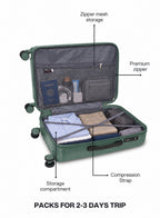 Parajohn STRATO - 8-Wheel PC Luggage Set of 3  PARAJOHN UAE