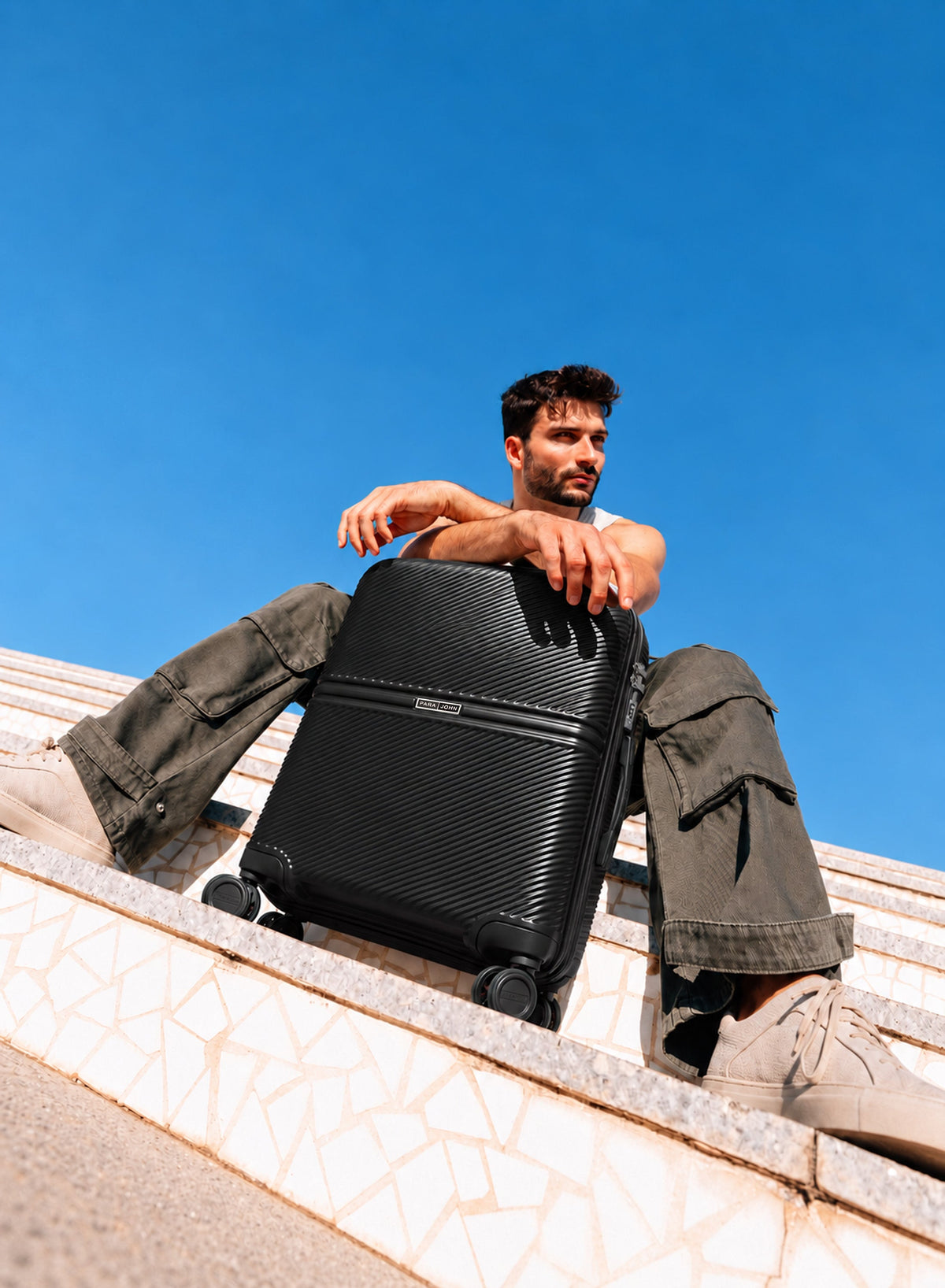 Parajohn STRATO - 8-Wheel PC Luggage Set of 3  PARAJOHN UAE