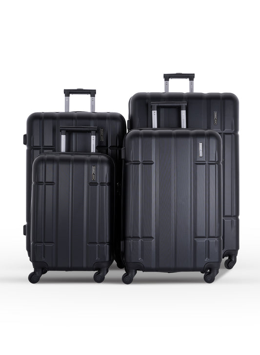 Rambo 4-Piece ABS Hardside Spinner Luggage Trolley Set