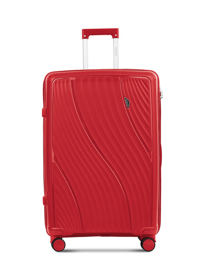 WAVEX Series 4-Piece Premium Polypropylene Luggage Set