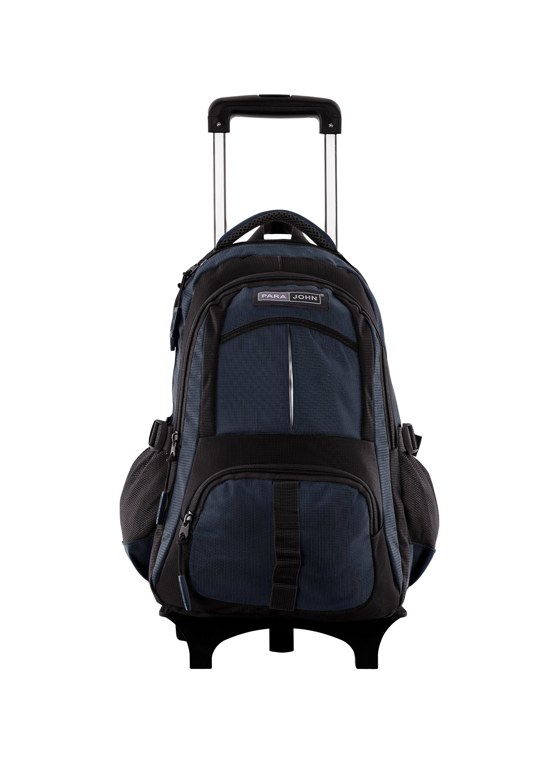 Parajohn Trolley Backpack with Wheels – Rolling School & Travel Backpack with Telescopic Handle, Heavy Duty Wheels & Multiple Compartments (16”, 18”, 20”)  PARAJOHN UAE