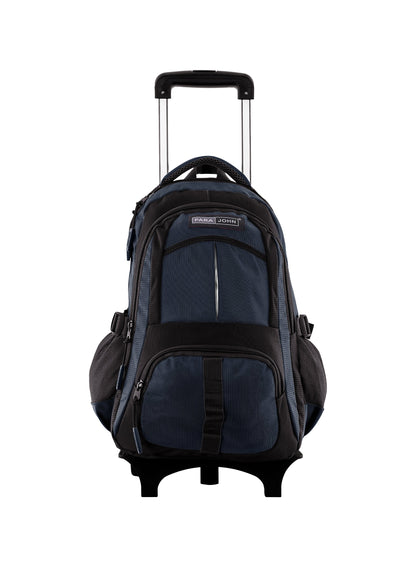 Parajohn Trolley Backpack with Wheels – Rolling School & Travel Backpack with Telescopic Handle, Heavy Duty Wheels & Multiple Compartments (16”, 18”, 20”)  PARAJOHN UAE