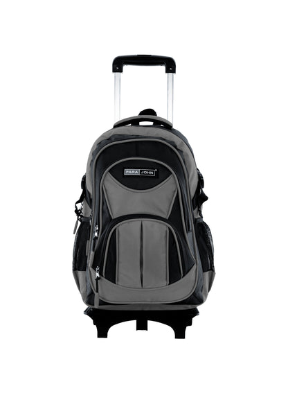 Parajohn Trolley Backpack – 18” Rolling School Bag with Wheels & Telescopic Handle  PARAJOHN UAE