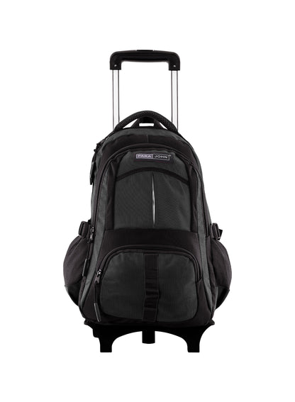 Parajohn Trolley Backpack with Wheels – Rolling School & Travel Backpack with Telescopic Handle, Heavy Duty Wheels & Multiple Compartments (16”, 18”, 20”)  PARAJOHN UAE