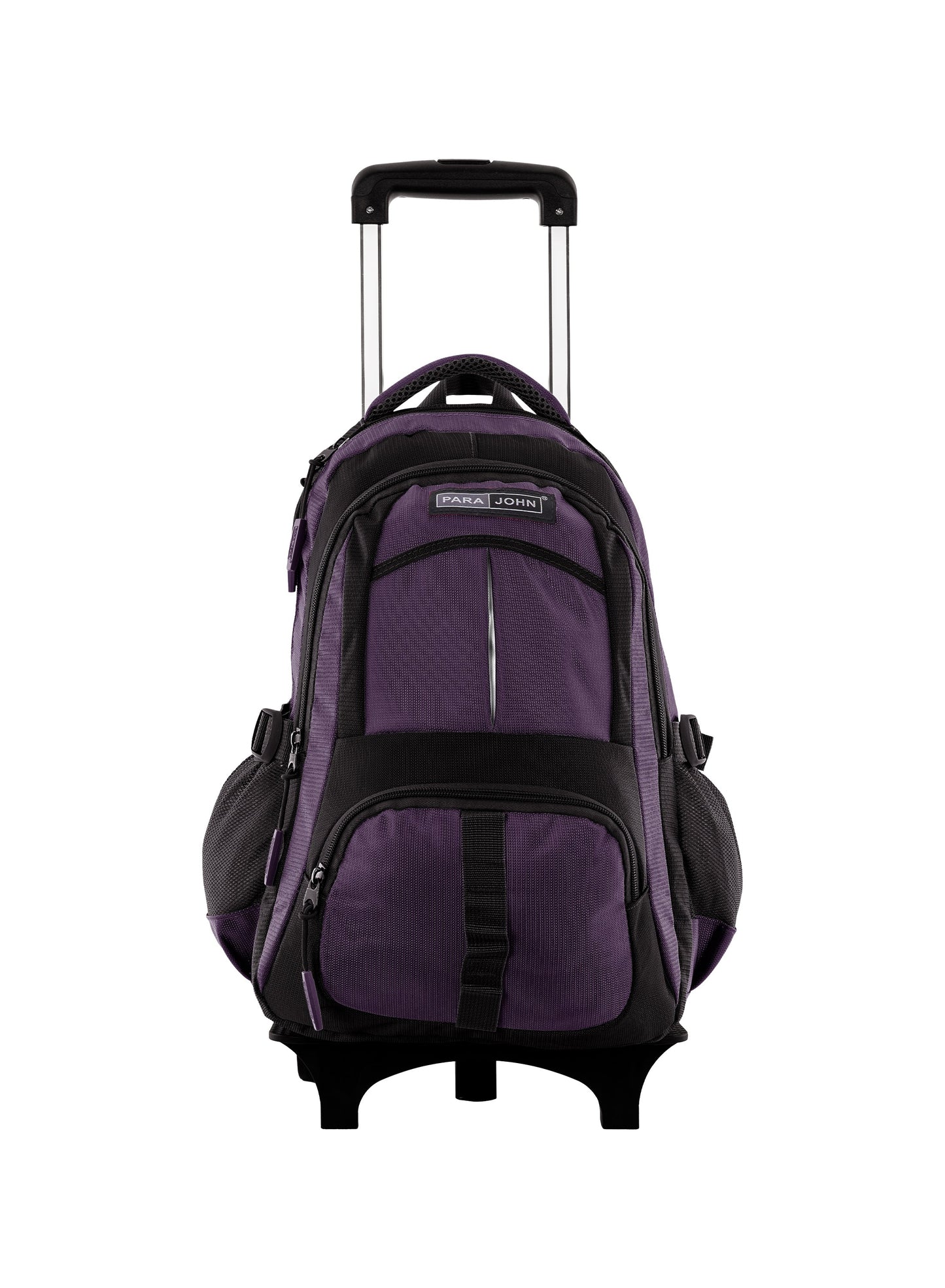 Parajohn Trolley Backpack with Wheels – Rolling School & Travel Backpack with Telescopic Handle, Heavy Duty Wheels & Multiple Compartments (16”, 18”, 20”)  PARAJOHN UAE