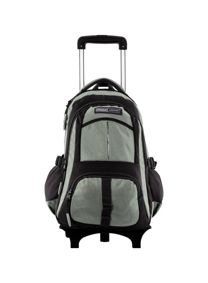 Parajohn Trolley Backpack with Wheels – Rolling School & Travel Backpack with Telescopic Handle, Heavy Duty Wheels & Multiple Compartments (16”, 18”, 20”)  PARAJOHN UAE