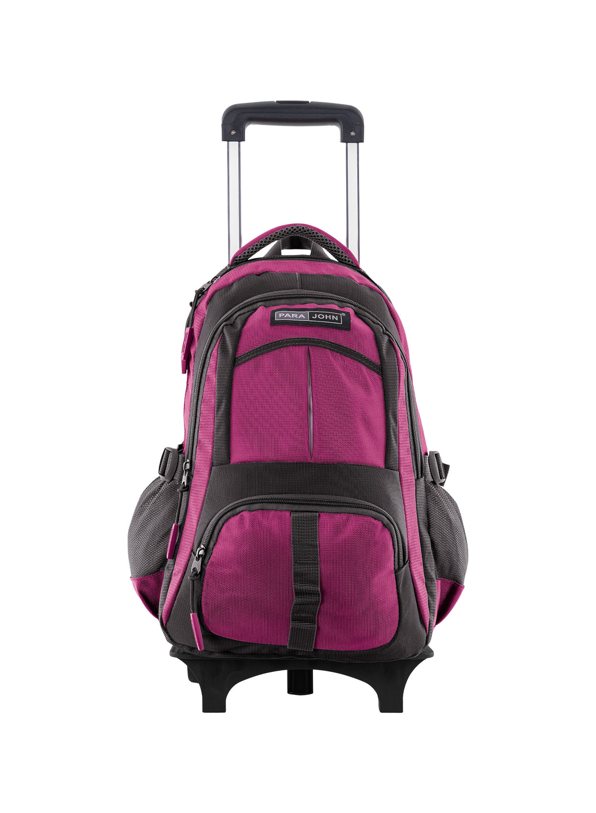 Parajohn Trolley Backpack with Wheels – Rolling School & Travel Backpack with Telescopic Handle, Heavy Duty Wheels & Multiple Compartments (16”, 18”, 20”)  PARAJOHN UAE