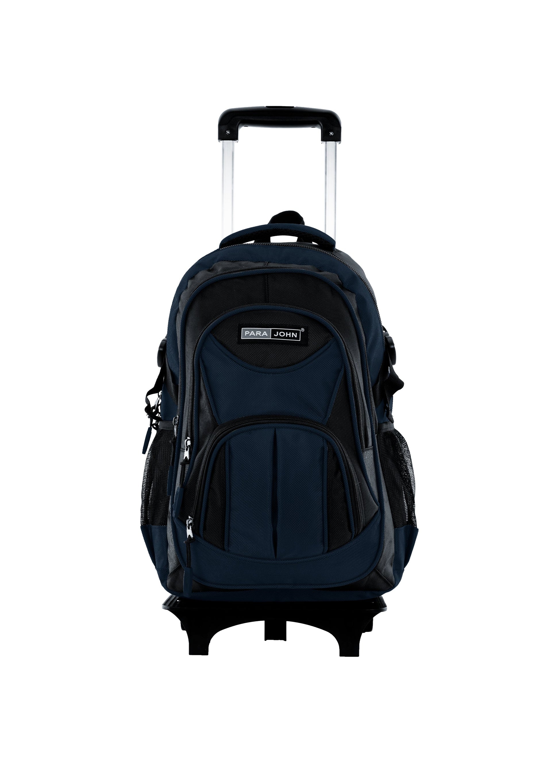 Parajohn Trolley Backpack – 18” Rolling School Bag with Wheels & Telescopic Handle  PARAJOHN UAE