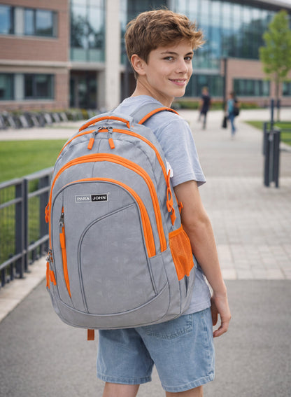 Parajohn School Backpack — Durable Everyday Carry | Multi-Compartment Polyester Design  PARAJOHN UAE